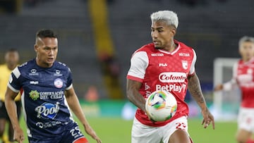 Santa Fe - Alianza, partido de la fecha 10 de la Liga BetPlay.