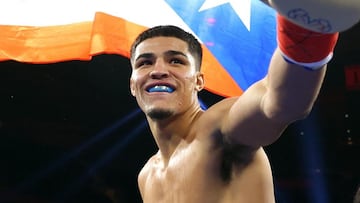 El boxeador puertorriqueño Xander Zayas.