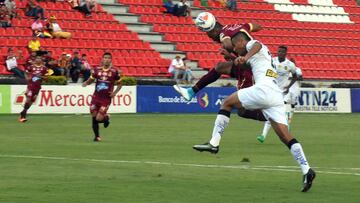 Tolima golea con triplete de Rodríguez y asistencias de Pérez