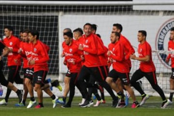 Alexis se sumó a los trabajos de la Roja