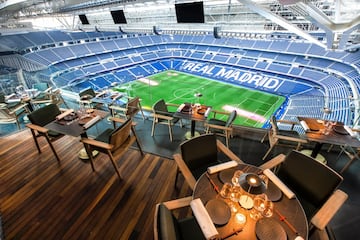 El nuevo espacio de lujo del Real Madrid ha abierto su espacio en el mes de marzo.