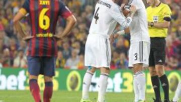 Ramos y, de fondo, Undiano.