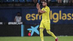 Villarreal&#039;s Arnaut Danjuma    during LaLiga  match between Villarreal CF vs Real Betis Balompie    at La Ceramica   Stadium on October 3, 2021.