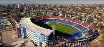 1- Estadio General Pablo Rojas, casa de Cerro Porteño. 