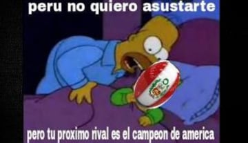 Los memes que prenden el Perú-Chile