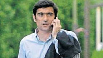 <b>CAZADO. </b>Marcelino, ayer tras comer con Lendoiro en Rábade.