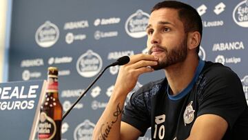 Florin Andone in to today&#039;s press conference