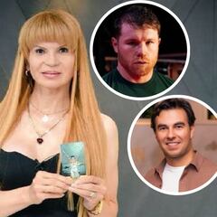 Mhoni Vidente predice los triunfos de Canelo Álvarez y Checo Pérez