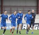Osasuna ya prepara el partido ante el Valencia