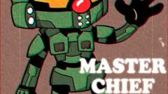 Personajes de Xbox diseñados al estilo cartoon de Cuphead