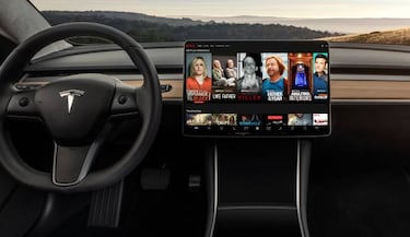 Ver Netflix y YouTube en el coche: Tesla lo hace realidad