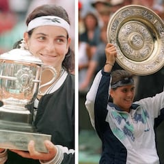 Siete títulos en 21 finales para el tenis femenino español