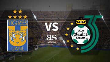 Tigres – Santos en vivo: Concachampions, semifinal