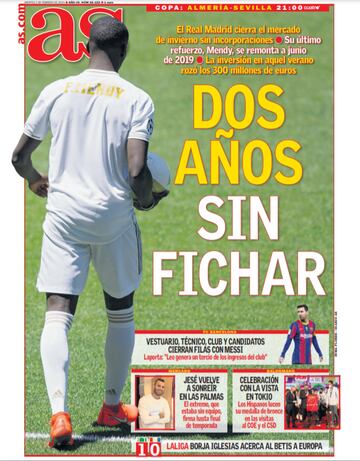 Las portadas de AS de febrero