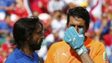 Andrea Pirlo yGianluigi Buffon