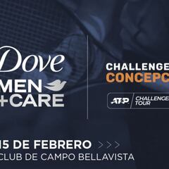 “DOVE MEN+CARE Challenger Concepción” trae el mejor tenis a Chile