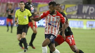 Luis 'Cariaco' González, volante del Junior de Barranquilla sufrió una lesión en el quinto metatarsiano. Estará fuera entre siete u ocho semanas