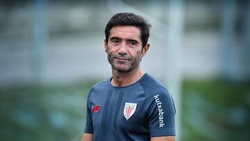 Marcelino García Toral trabajando en Lezama.