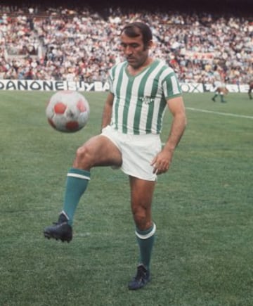 El soriano jugó en el Betis desde 1953 hasta 1960.