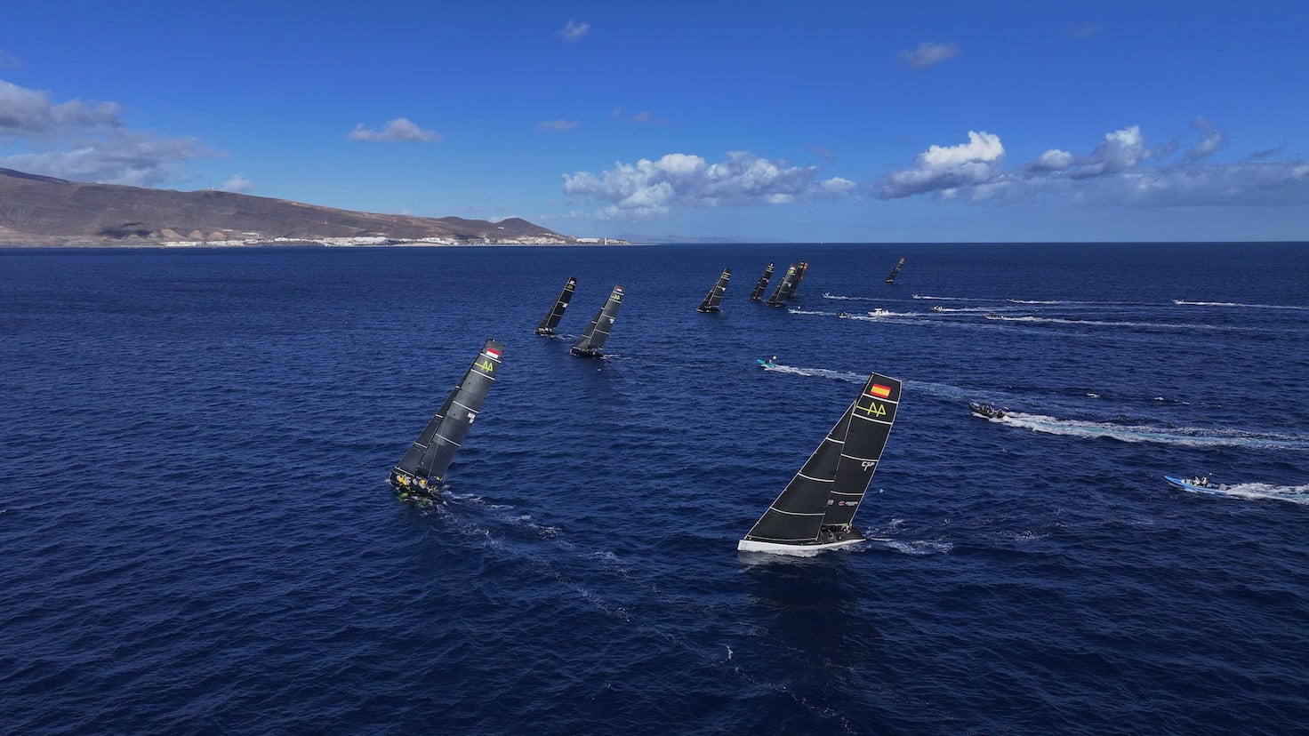 The Lanzarote Calero Sailing Team Concludes the Season at the 44Cup Marina Jandía