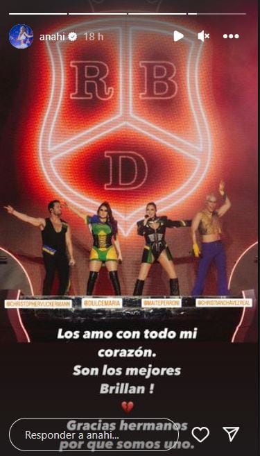 ¿Anahí abandonará la gira de RBD en México? Esto es lo que se sabe de su estado de salud 