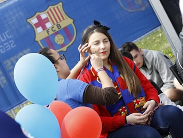 El ambiente previo de la final de Copa en las Fan Zones