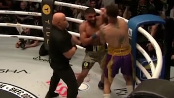 Polémica en BKFC: lo que le hicieron a un español en el evento de McGregor no tiene calificativos