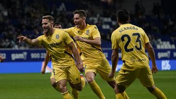 Iván Calero puso por delante a los albinegros en el primer minuto.