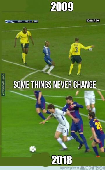 The best memes of Barcelona-Chelsea