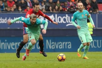 Las mejores imágenes que dejó el Osasuna vs Barcelona