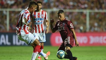 Juanfer, figura en la remontada de River ante Uni&oacute;n