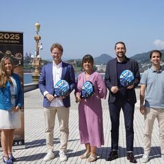 Tapia y Ariana Sánchez, imagen del debut de Padel League en España