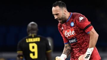 David Ospina fue la gran figura de la clasificación del Napoli a la final de la Copa Italia.