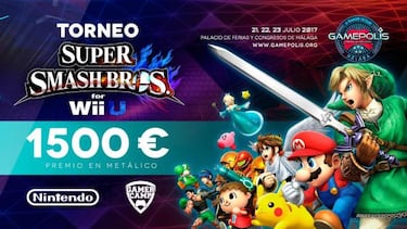 Gamepolis 2017 repartirá 1.500 euros en el torneo de Super Smash Bros