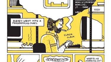 La historia del Tetris y su creador, convertidos en un comic