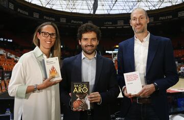 Amaya Valdemoro, con Fahrenheit 451 de Ray Bradbury; Fran Fermoso, con Bajo el Aro, de Pau Gasol; y Lucio Angulo, con Diccionario de las Cosas que no Supe Explicarte, de Risto Mejide.