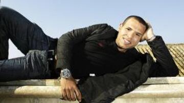 <b>MONUMENTAL. </b>Luis Fabiano está cuajando una gran temporada. El brasileño lidera la tabla de goleadores en Primera División.