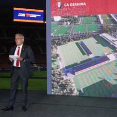 Osasuna presenta un ambicioso proyecto para la reforma de Tajonar