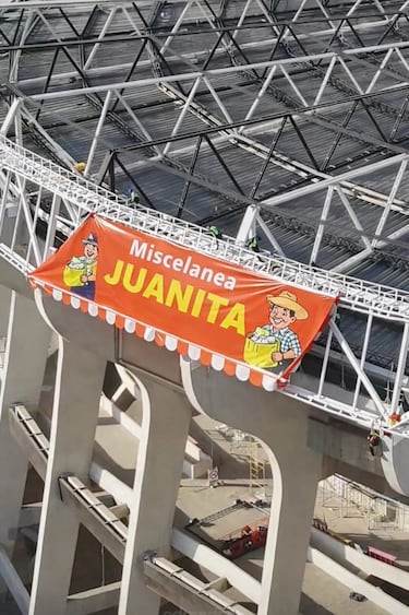 Estadio Azteca: los mejores memes por la polémica “lona” en su remodelación