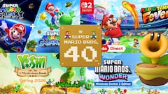 Estos son los 5 juegos de Mario con los que Nintendo celebrará el 40 aniversario del personaje