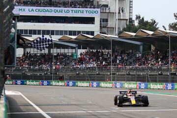 El piloto neeerland¨¦s de Red Bull Racing, Max Verstappen, ganador del GP de M¨¦xico.