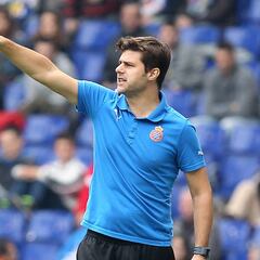 El Espanyol, con Pochettino en la final de la Champions