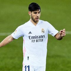 Asensio se marchó tocado