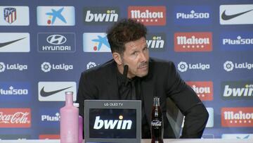 Se?al de televisi¨®n en directo: rueda de prensa de Simeone