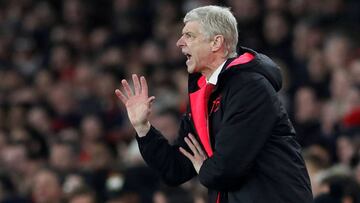 Arsene Wenger, t&eacute;cnico de Arsenal de Londres