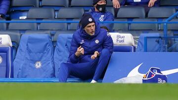 Tuchel entrenando al Chelsea