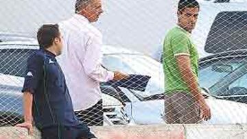 <b>CONTRARIADO. </b>El defensa bético se perderá los cuatro próximos partidos del conjunto verdiblanco.