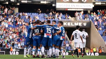 Jugadores del Espanyol.