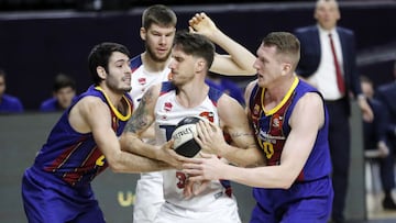 El Barça se impuso en un duelo marcado por los errores al inicio y por una reacción tardía del Baskonia al final. Habrá Clásico en la Copa.