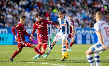 Dani Raba, destacado en el partido. 
 
 